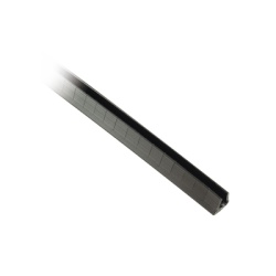 PANDUIT GEE99F-A-C0 Cubre-filos Ranurado con Adhesivo para Bordes de 1.6 a 2.5mm de 30.5m de Largo Color Negro