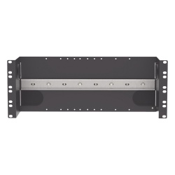 PANDUIT IABDIN4 Soporte Industrial Para Instalar Equipos de Montaje en Riel DIN Para Racks o Gabinetes Estandar de 19in de 4UR Color Negro