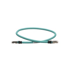 PANDUIT ISTPHCH0.6MTL Patch Cord Cat5e de Grado Industrial 600V Blindado SF/UTP Calibre 24 AWG Color Aqua 60 cm (23.62 pulgadas).
