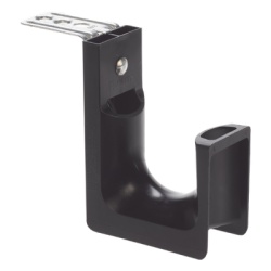 PANDUIT JP2CMB-L20 Sujetador STRONGHOLD tipo J (J-Hook) Con Soporte para Montaje en Techo Para 46 Cables Cat6 Nylon 6.6 Color Negro 1 pieza