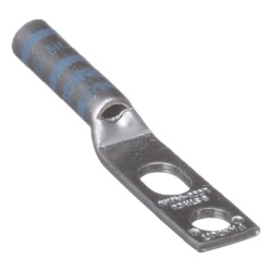 PANDUIT LCC6-14JAW-L Zapata de compresion LCC6-14JAW-l para cal. 6 Awg Doble barreno para tornillo prisionero de 1/4 1 pz