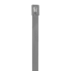 PANDUIT MLT6H-LP Cincho acero inoxidable 521mm de largo uso interior/exterior paquete con 50 pz.