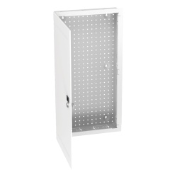 PANDUIT MS28EHDS Gabinete Multiproposito de Montaje en Pared de 28 in de Altura Con Puerta Reversible Fabricado en Acero Color Blanco