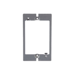 PANDUIT MWBA1 Adaptador de Placa de Pared de Una Salida Material CRS/Zinc