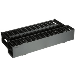 PANDUIT NCMH2 Organizador de Cables Horizontal NetManager Doble (Frontal y Posterior) Para Rack de 19in 2UR