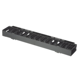 PANDUIT NCMHF1 Organizador de Cables Horizontal NetManager Sencillo (Solo Frontal) Para Rack de 19in 1UR