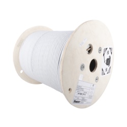 PANDUIT PFL6X04WH-CEG Bobina de Cable Blindado F/UTP de 4 Pares Cat6A Soporte de Aplicaciones 10GBase-T LSZH (Libre de Gases Toxicos) Color Blanco 305 Metros (1000 Pies)