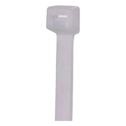 PANDUIT PLT2H-L Brida de Nylon 6.6 / 206 mm (8.1 in) x 7.6 mm / Exterior Resistente a UV / Paquete 50 pz / AH-2 Plenum