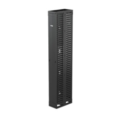 PANDUIT PR2VD10 Organizador Vertical PatchRunner? Doble (Frontal y Posterior) Para Rack Abierto de 45 Unidades 10in de Ancho Color Negro