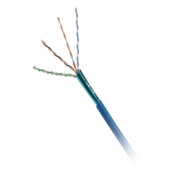PANDUIT PUP6AHD04BU-G Bobina de Cable UTP de 4 Pares Vari-MaTriX Cat6A 23 AWG CMP (Plenum) Color Azul 305 Metros (1000 Pies)