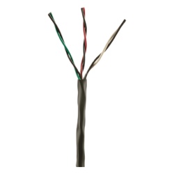 PANDUIT PXUOR316BBL-UQ Bobina de Cable de Cobre de 3 Pares Clase 4 Para Sistemas FMPS 16 AWG Sin Blindaje CMR (Riser) Uso Interior/Exterior Color Negro Carrete de 609 metros