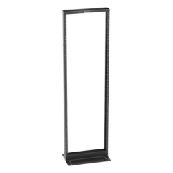 PANDUIT R2PS Rack de Dos Postes Estandar de 19 in Rieles Numerados y Roscados #12-24 Fabricado en Acero 45 Unidades de Rack Color Negro
