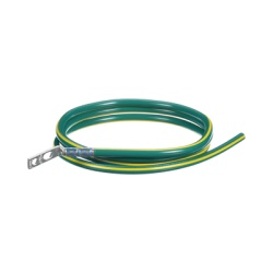 PANDUIT RGCBNJ660PY Kit de Jumper para Conexion de Gabinete o Rack de Telecomunicaciones a Barra de Tierra Fisica 6 AWG 1.52 m de Largo