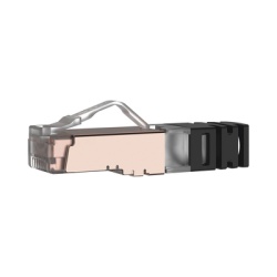 PANDUIT SPS6X88-C Plug RJ45 Cat6A Blindado Para Cable Calibre 23-24 AWG Chapado en Oro de 50 Micras Paquete de 100 Piezas