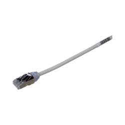 PANDUIT STP28X15MIG Patch Cord Cat6A Diametro Reducido 28 AWG Blindado S/FTP CM/LS0H 15 Metros (49.21 Pies) Color Gris