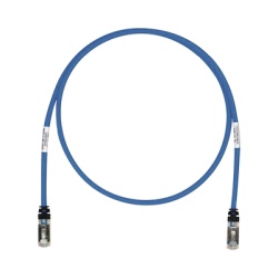 PANDUIT STP6X2BU Patch Cord Cat6A Blindado S/FTP CM/LS0H 0.61 Metros (2 Pies) Color Azul