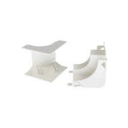 PANDUIT T45ICIW Esquinero interior para uso con canaleta T45 Material PVC Rigido Color Blanco Mate