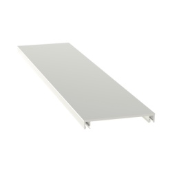 PANDUIT T70CWH6 Cubierta para canaleta T-70 de PVC rigido 70.1 x 9.1 x 1828.8 mm Color Blanco