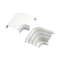 PANDUIT T70RAIW Curva de radio controlado para uso con canaleta T70 Material PVC Rigido Color Blanco Mate