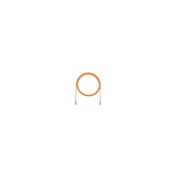PANDUIT UTP28SP6OR Cable de Parcheo TX6 UTP Cat6 Diametro Reducido (28AWG) Color Naranja 1.83 Metros (6 Pies)