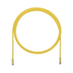 PANDUIT UTP6A5YL Cable de Parcheo UTP Cat6A 24 AWG CM Color Amarillo 5ft