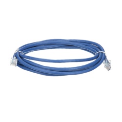 PANDUIT UTPCH10BUY Cable de Parcheo TX5 UTP Cat5e 24 AWG CM Color Azul 3.05 Metros (10 Pies)