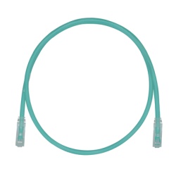 PANDUIT UTPSP16GRY Cable de Parcheo TX6 UTP Cat6 24 AWG CM Color Verde 4.88 Metros (16 Pies)