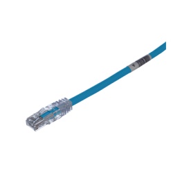 PANDUIT UTPSP23BUY Cable de Parcheo TX6 UTP Cat6 24 AWG CM Color Azul 7.01 Metros (23 Pies)