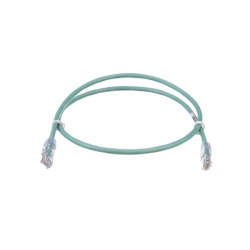 PANDUIT UTPSP3GRY Cable de Parcheo TX6 UTP Cat6 24 AWG CM Color Verde 0.91 Metros (3 Pies)