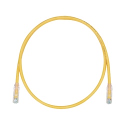 PANDUIT UTPSP5YLY Cable de Parcheo TX6 UTP Cat6 24 AWG CM Color Amarillo 1.52 Metros (5 Pies)