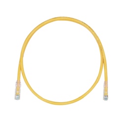 PANDUIT UTPSPL8MYLY Cable de Parcheo TX6 UTP Cat6 24 AWG LSZH Color Amarillo 8 Metros (26.25 Pies)