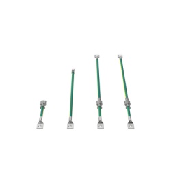 PANDUIT WMEGK Kit de Conexion a Tierra Para Gabinetes TrueEdge? Incluye dos Jumpers 10 awg Para Conexion de Puerta a Gabiente