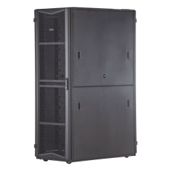 PANDUIT XG64212BS0001 Gabinete FlexFusion para Centros de Datos 42 UR 600 mm de Ancho 1070 mm de Profundidad Fabricado en Acero Color Negro