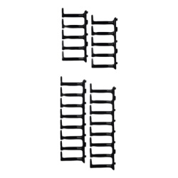 PANDUIT XGL-FMS48B Kit de Dedos Para Administracion de Cables en Gabinetes FlexFusion? Light de 48 UR Dedos de 100 mm de Longitud Color Negro