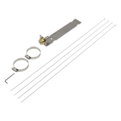 PCTEL MBS Kit para convertir antenas moviles VHF y UHF en antenas base para instalacion en montaje de 3/4" (NMO) 132-512 MHz 250 W