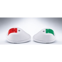 PERKO 0274W00DP1 LED Navegacion USCG 2 Millas Nauticas (2 nm) / Certificado USCG / Para Embarcaciones a Motor < 20 m (65.6 ft) / Material Bronce o Polimero / 12V LED 4.8W / Bajo Calor y Larga Vida