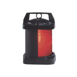 PERKO 1372-RE0-BLK Luz de navegacion con lente en color rojo con arco de visibilidad: 112-1/2Â°