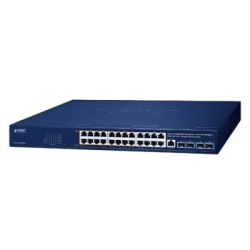 PLANET GS-4210-16UP8T4X Switch Gestionado PoE++ 802.3bt / 16 Puertos Gigabit PoE++ 95W + 8 Puertos Gigabit + 4 Puertos 10G SFP+ / Presupuesto PoE 420W / IPv6/IPv4 / L2/L4 / ERPS / CloudNMS / Rack 440