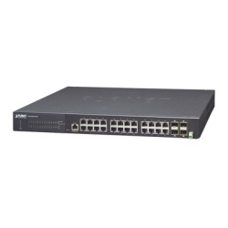 PLANET IGS-6330-24T4S Switch Capa 3 Industrial de 24 puertos 10/100/1000T + 4 puertos 1000X SFP