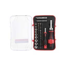 PRECISION PST-H020-03 Juego de 65 Piezas. Desarmador Magnetico con Puntas Intercambiables.