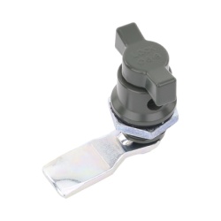 PRECISION PST-LS1 Cerradura de Medio Giro para Gabinetes Linea PST (Acero). Cuenta con Opcion para Instalar Candado (no incluido).
