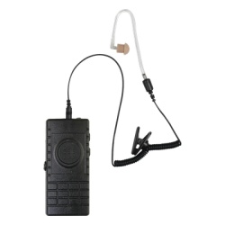 PRYME BTH-300-KIT3 PTT inalambrico (Bluetooth) con tubo acustico tipo bullet para radios Kenwood Serie NX5000 Y NX3000