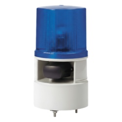 QLIGHT S125DML-WS-012024-B Luces de advertencia color Azul con sirena incorporada con 5 tonos max. 105 dB en 12-24 VCD