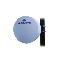 RADIOWAVES HPD2-11FX Antena Direccional Dimensiones (2 ft) 10.7-11.7 GHz 2 Conectores N-hembra Ganancia 34dBi Radomo y montaje incluido