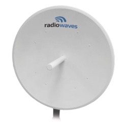 RADIOWAVES SPD4-5.2NS Antena direccional Dimensiones (4 ft) 5.25-5.85 GHz 2 Conectores N-hembra Ganancia 35dBi Montaje incluido
