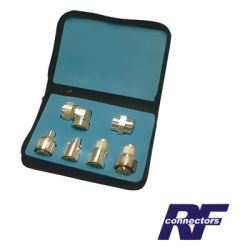 RF INDUSTRIES LTD RFA-4013 Kit completo de 6 Adaptadores 7-16 DIN.
