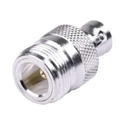 RF INDUSTRIES LTD RFN-1039-1 Adaptador en Linea de Conector N Hembra a BNC Hembra Plata/ Oro/ Teflon.