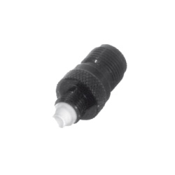 RF INDUSTRIES LTD RFT-1240-1 Adaptador TNC Hembra a FME Hembra Niple Europeo Cromo Negro/ Oro/ Teflon.