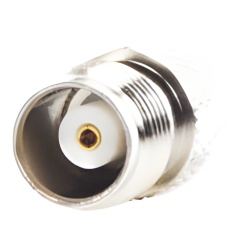 RF INDUSTRIES LTD RFT-1241-6 Adaptador en Linea de Conector TNC Hembra a SMA Macho Niquel/ Oro/ Teflon..