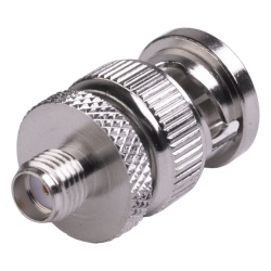 RF INDUSTRIES LTD RSA-3476 Adaptador en Linea de Conector SMA Hembra a BNC Macho Niquel/ Oro/ Teflon.